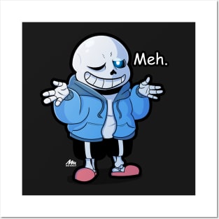 Meh Sans Posters and Art